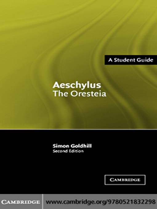 Cover image for Aeschylus